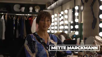 Mette Marckmann backstage fortæller om det danske rettighedssystem
